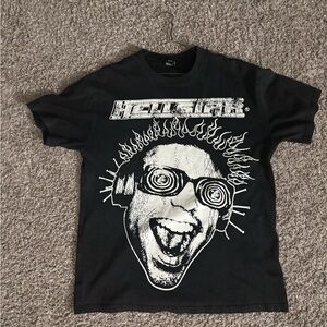 Black HellStar Tee - Never worn Short Sleeve